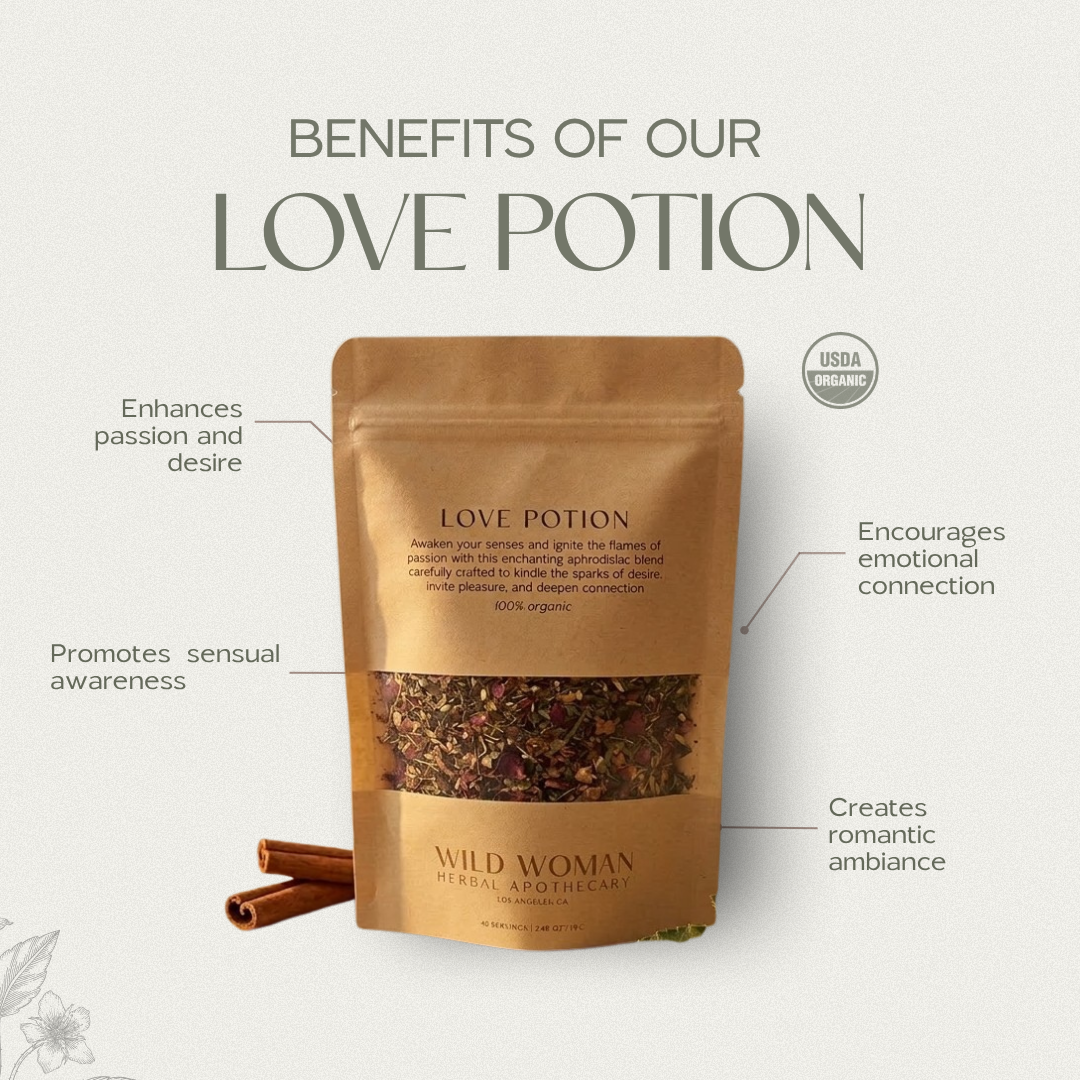 Love Potion | Romance, Passion & Sensual Aphrodisiac Tea