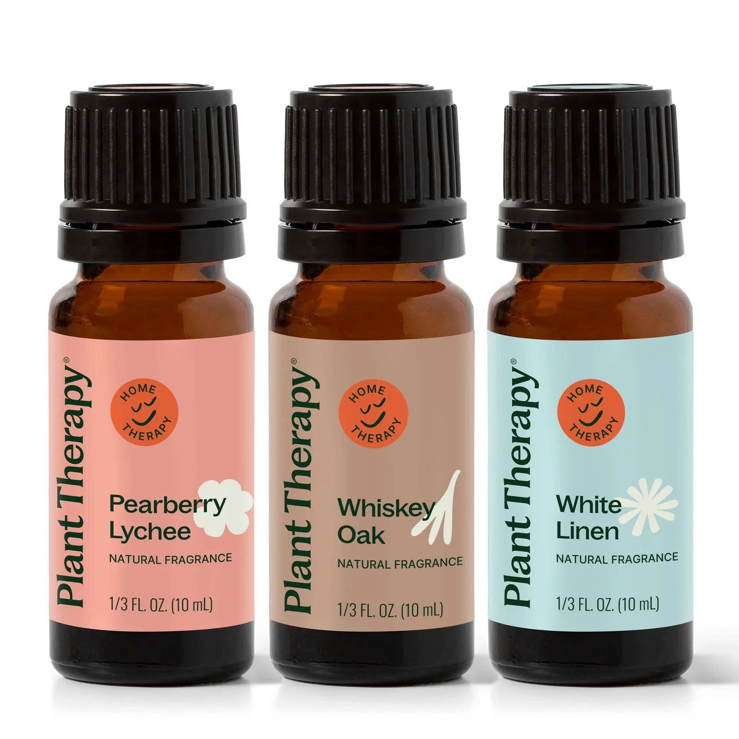 Home Aroma Trio Set - Three 10 mL Natural Fragrance Blends