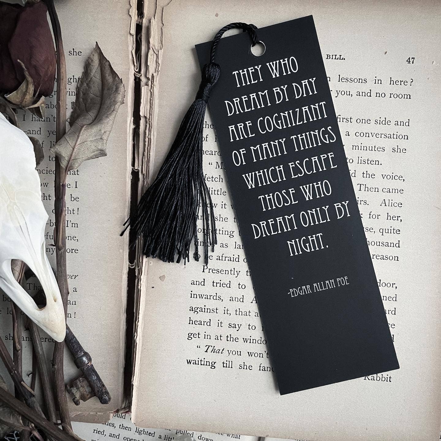 Edgar Allan Poe Bookmark