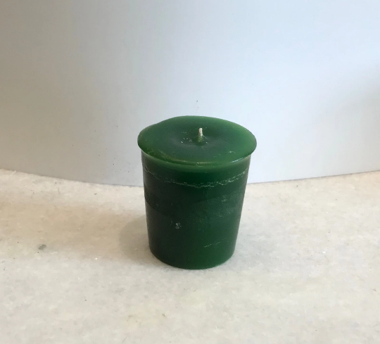 Votive Candle - grounding, fertility, luck & abundance