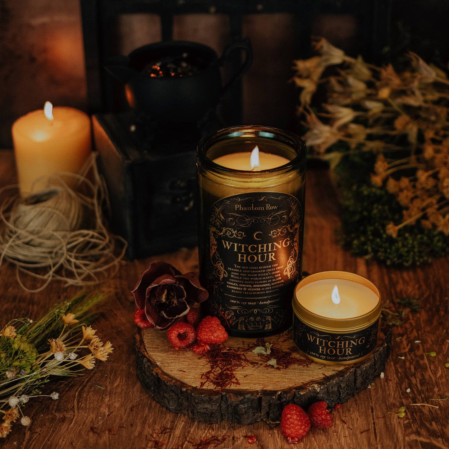 Witching Hour | Soy Wax Jar Candle: Tin