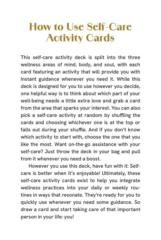 Self-Care for Black Women Deck by Oludara Adeeyo: Flashcards