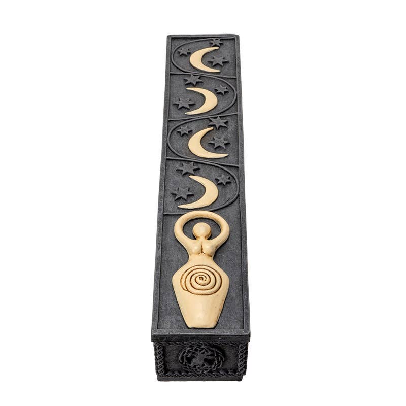 Spiral Goddess Incense Box Burner
