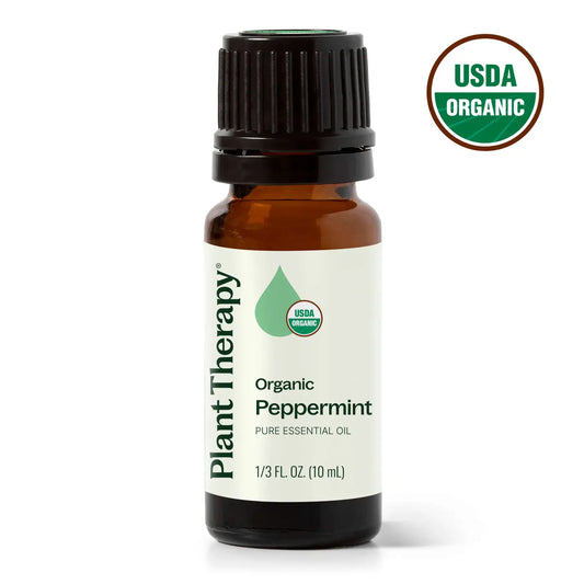 Organic Peppermint Essential Oil 10 Ml