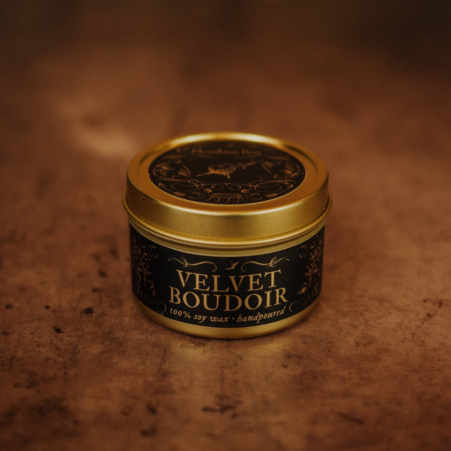 Velvet Boudoir | Soy Wax Jar Candle: Tin