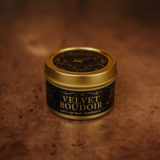 Velvet Boudoir | Soy Wax Jar Candle: Tin