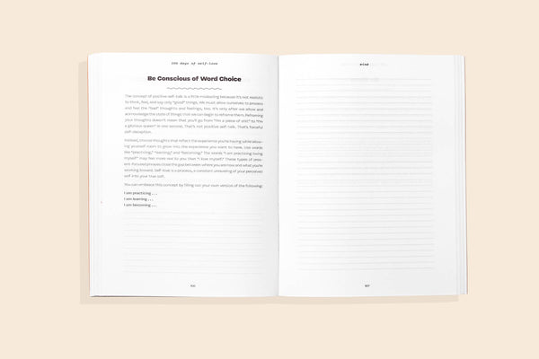 100 Days of Self-Love: Guided Self Care Journal