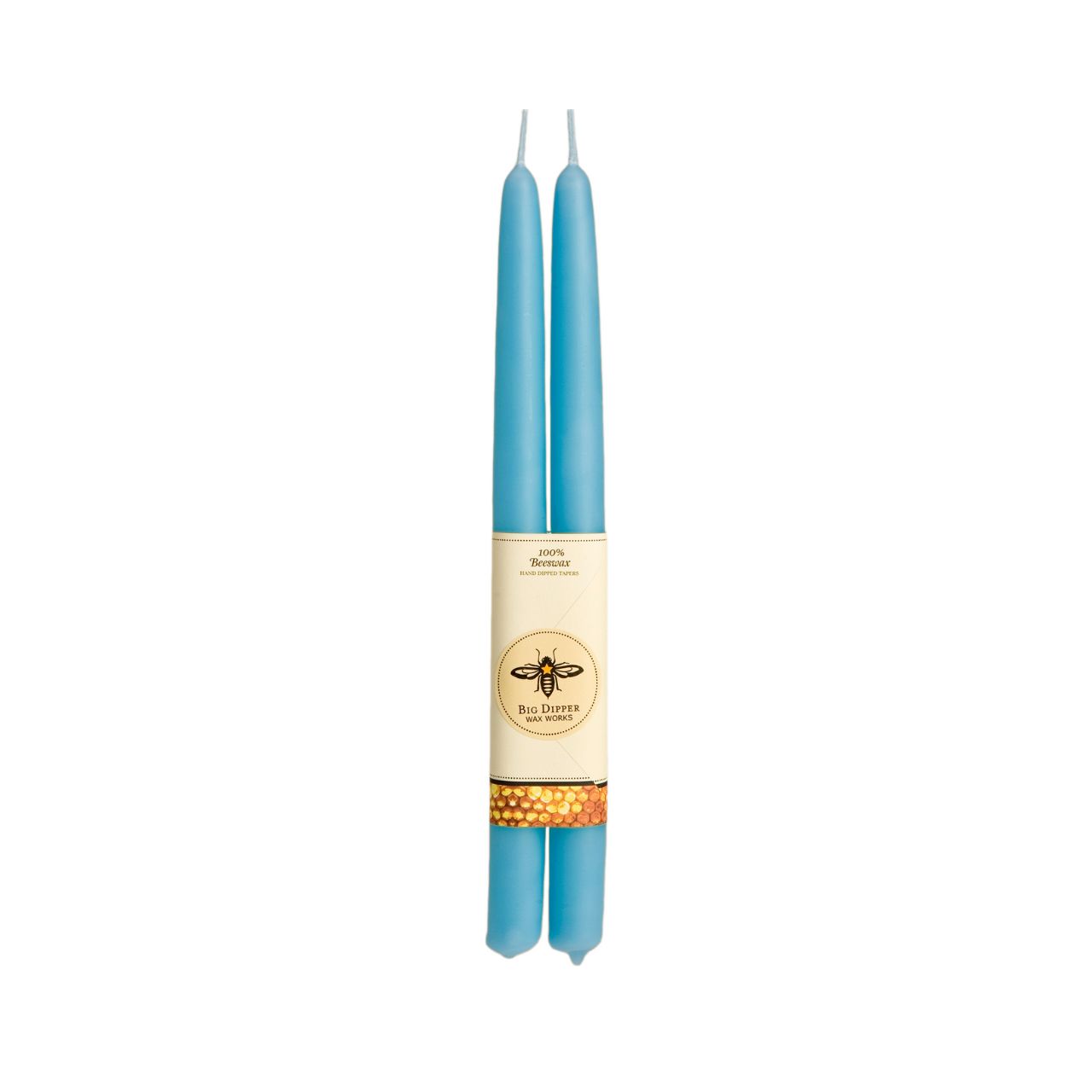 100% Pure Beeswax Tapers: Lilac / Standard (12" x 7/8")