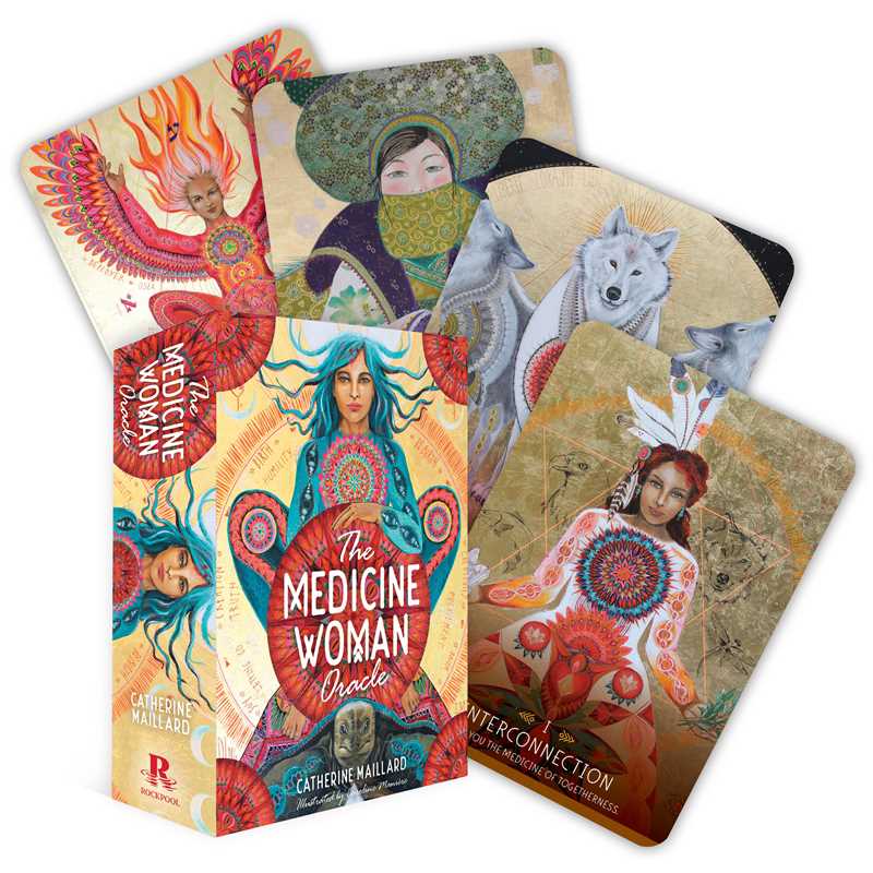 Oracle Deck - Medicine Woman Oracle by Catherine Maillard (Flashcards)