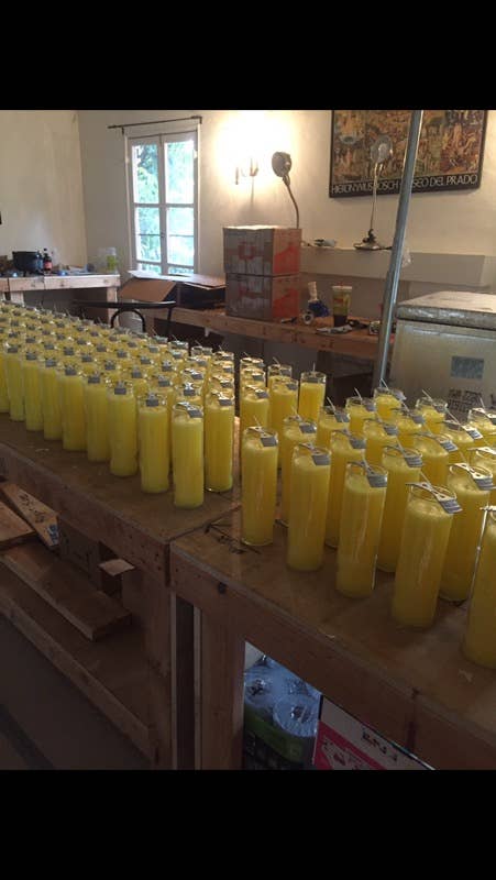 Yellow 7 Day Prayer Candle - intellect, wisdom, knowledge