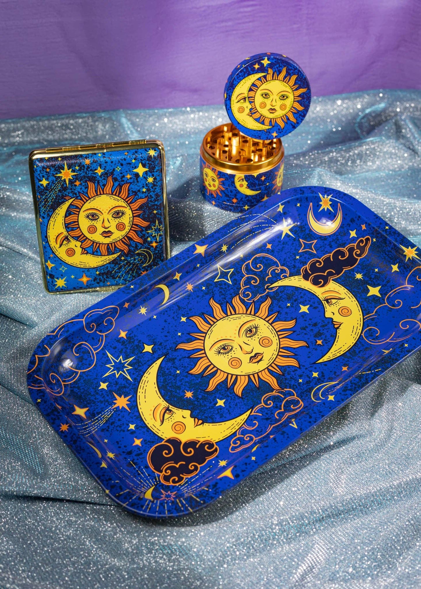 90's Celestial Rolling Tray