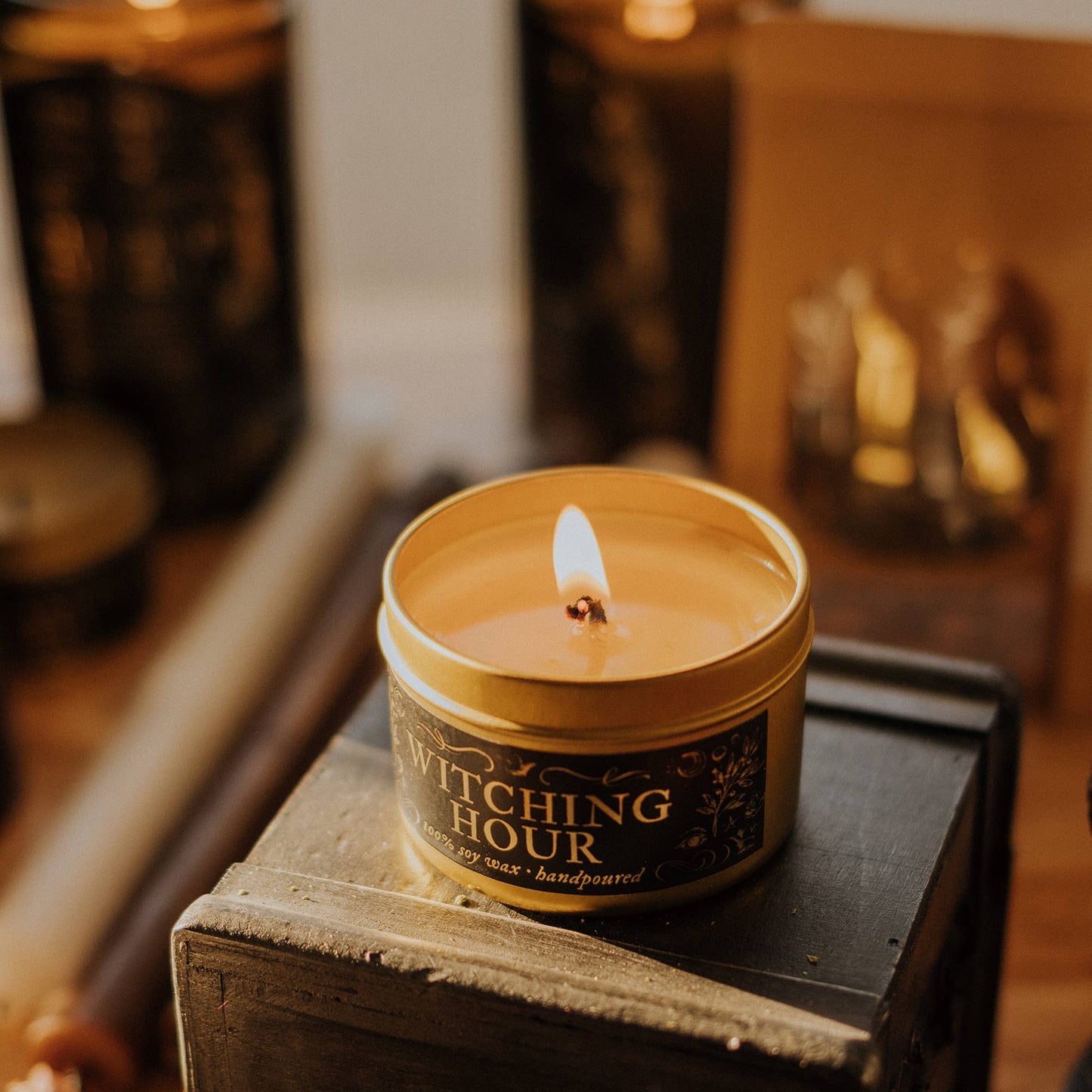 Witching Hour | Soy Wax Jar Candle: Tin