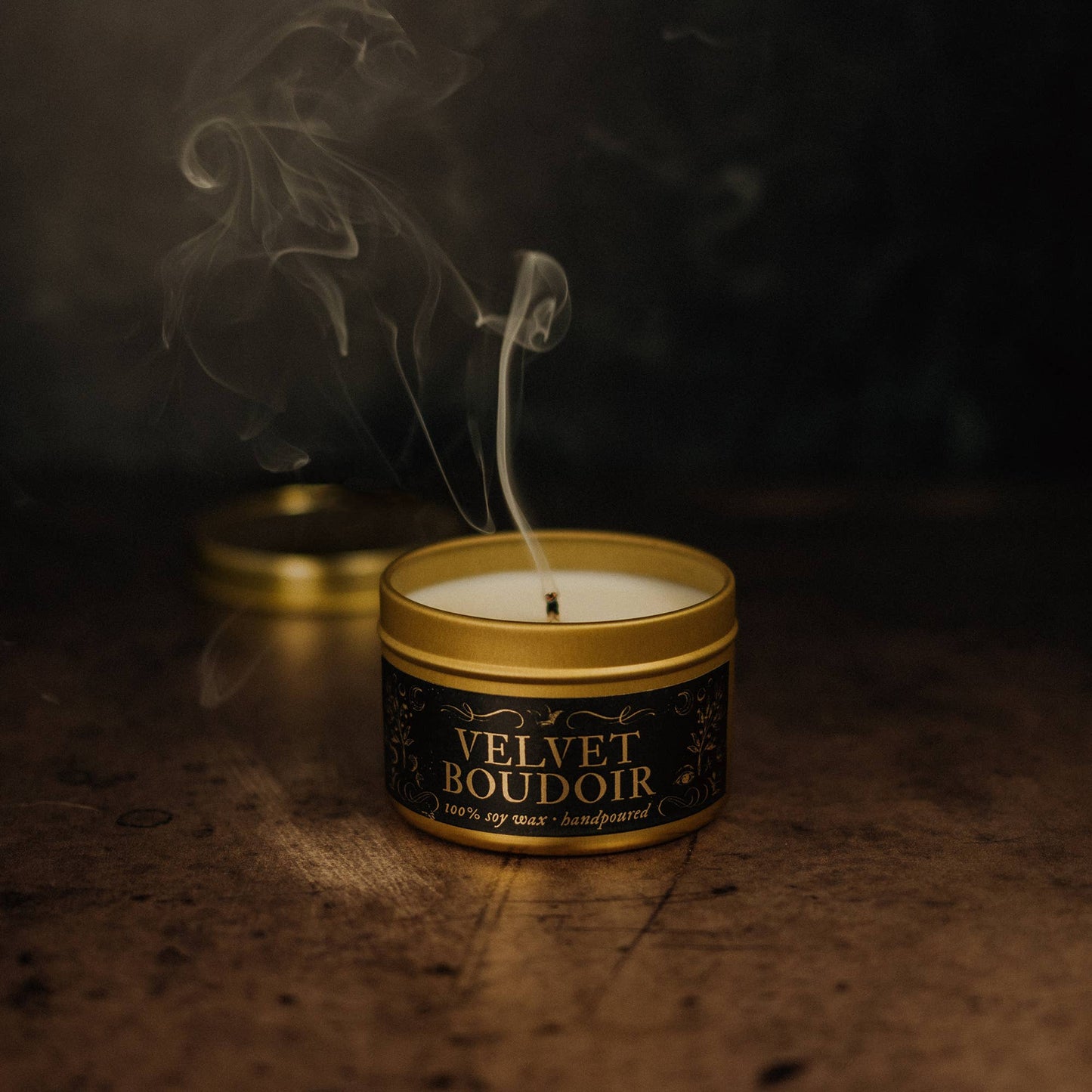 Velvet Boudoir | Soy Wax Jar Candle: Tin