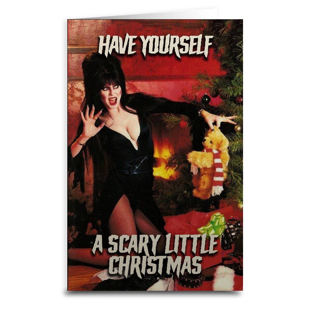 Elvira "A Scary Little Christmas" Card: Card & Envelope Only