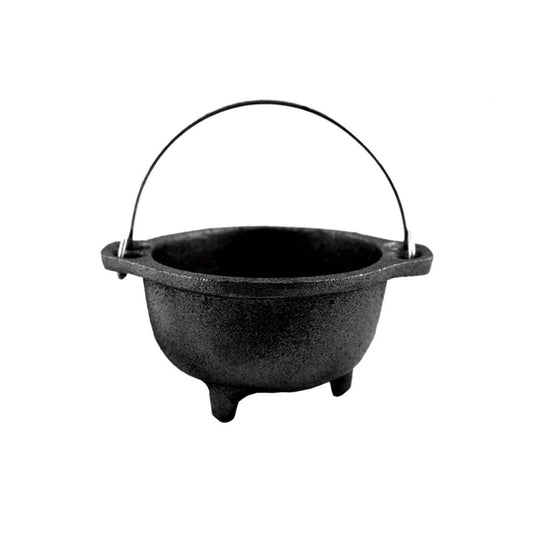 Plain Cast Iron Cauldron Bowl w/ Hanger (3 in.)