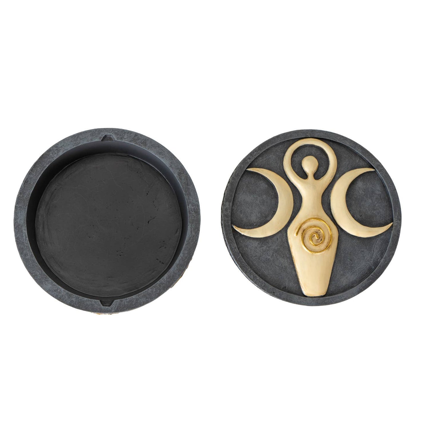 Spirial Goddess Round Box