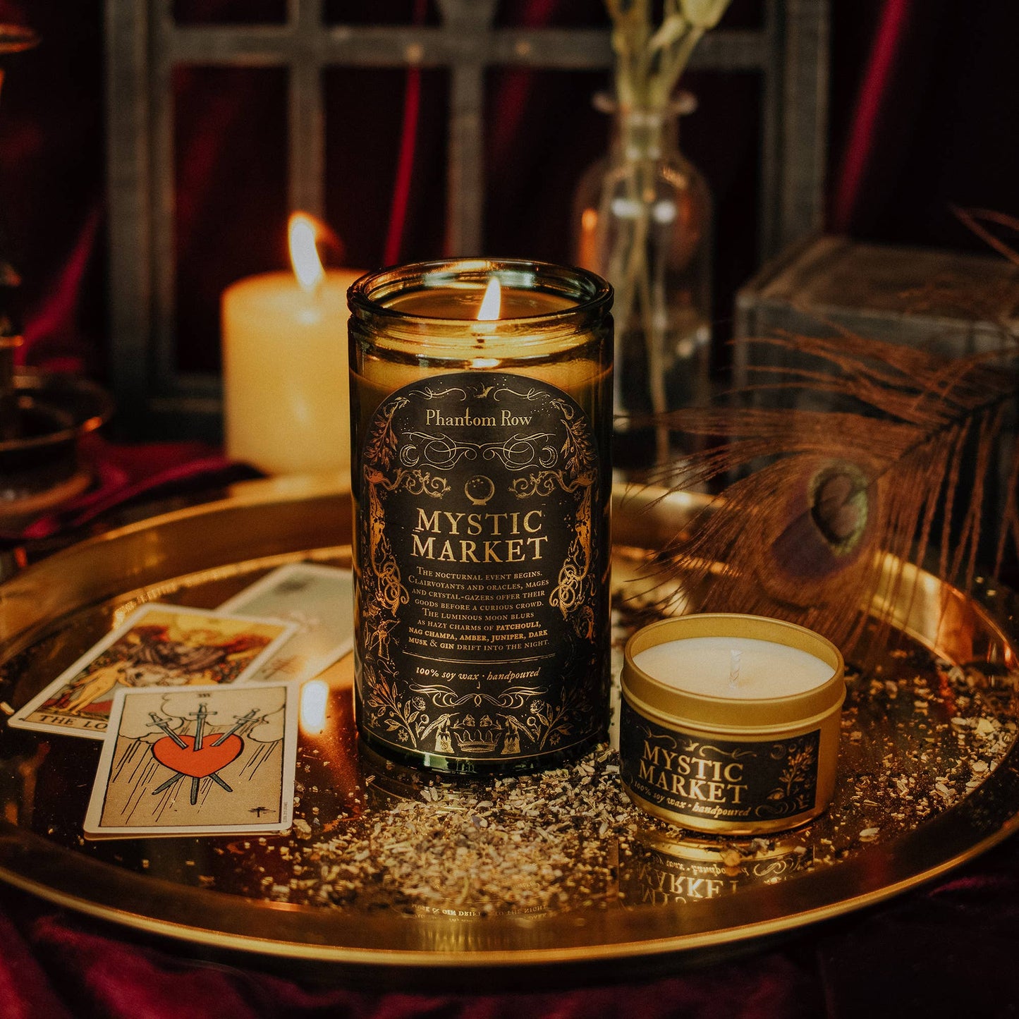 Mystic Market | Soy Wax Jar Candle: Tin