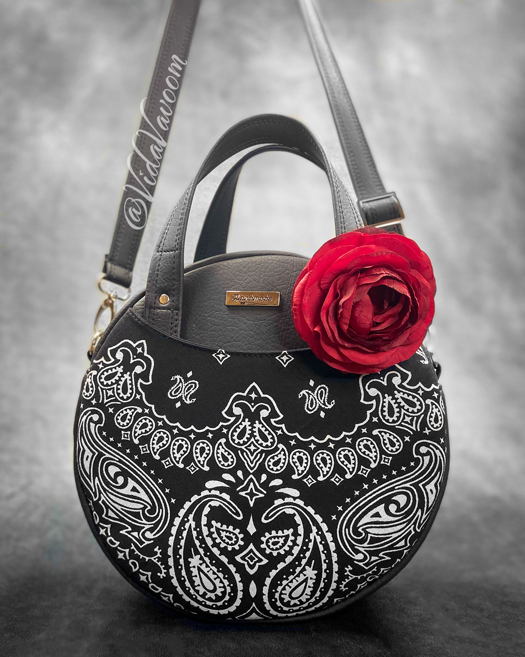 Chula - Bandana Print Circle Bag