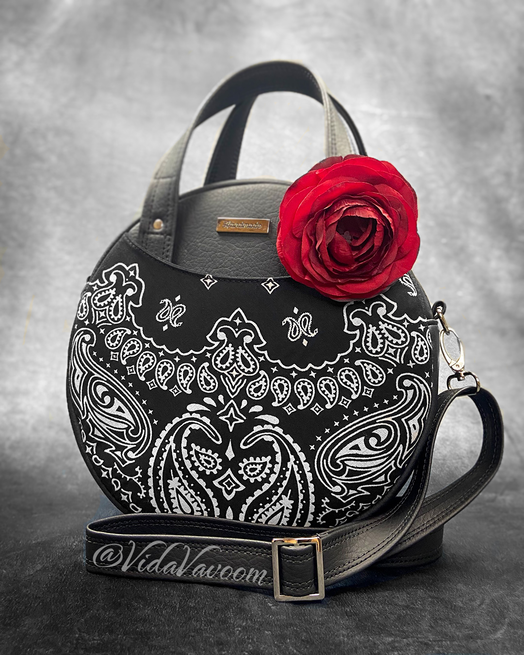 Chula - Bandana Print Circle Bag