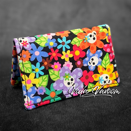 Colorful Halloween credit card wallet