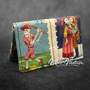 Mexican Loteria business card wallet 