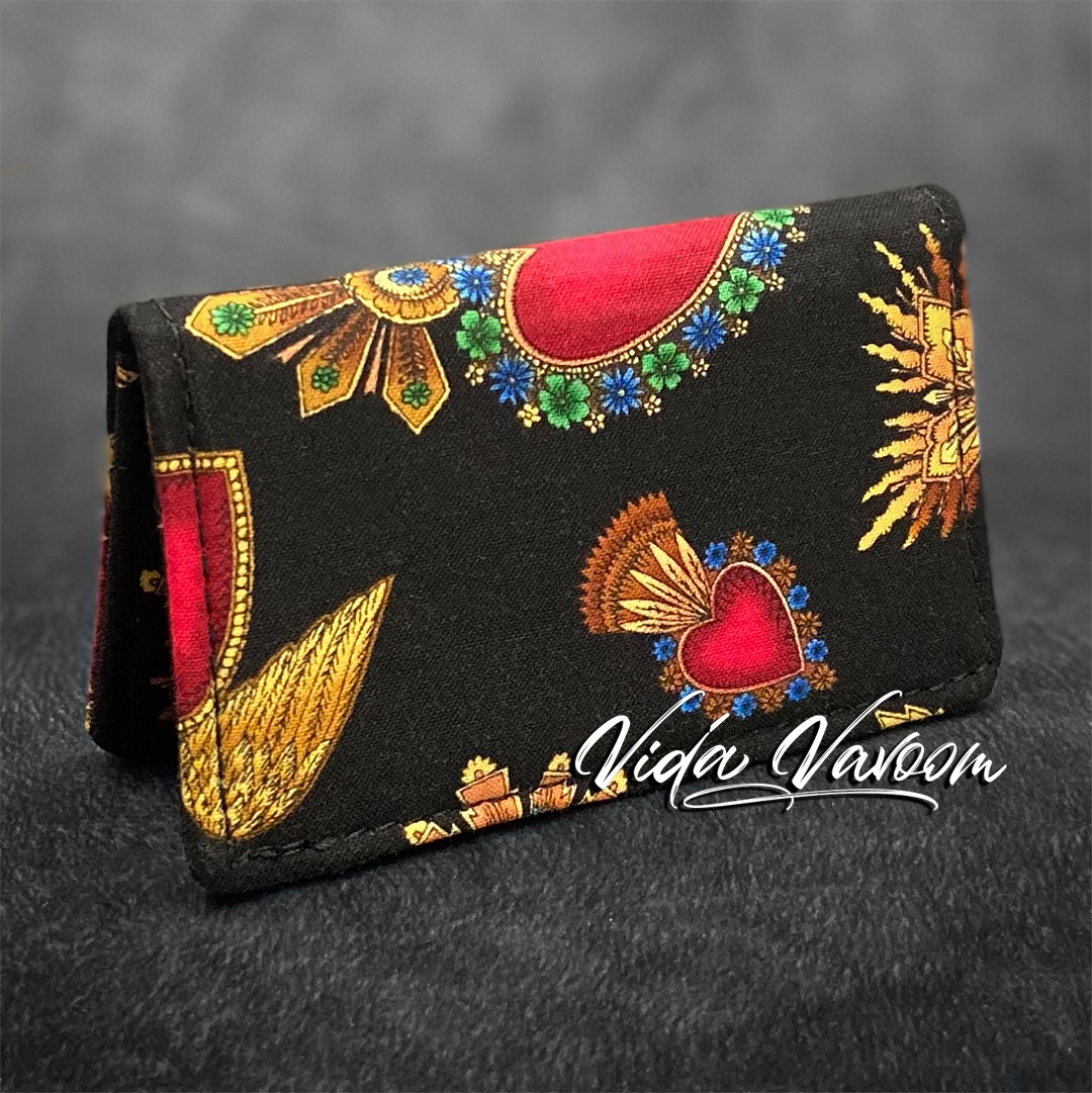 sacred heart business card wallet