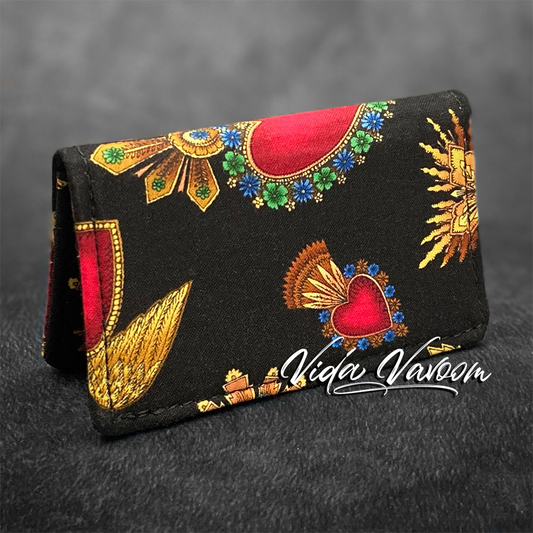 sacred heart business card wallet
