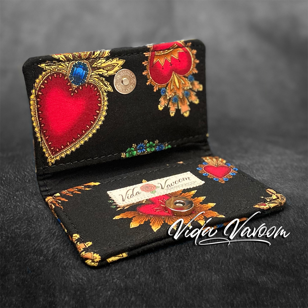 sacred heart business card wallet